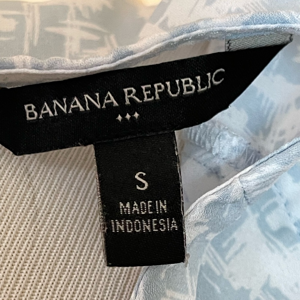 Banana Republic Peplum Sleeveless Shirt - Picture 5 of 7